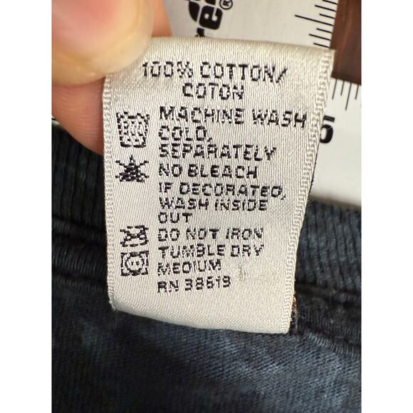 Pink Floyd Dark Side Of The Moon‎ Hand Dyed by Sundog Tye Die Unisex 2X 2001 VTG - Picture 5 of 7